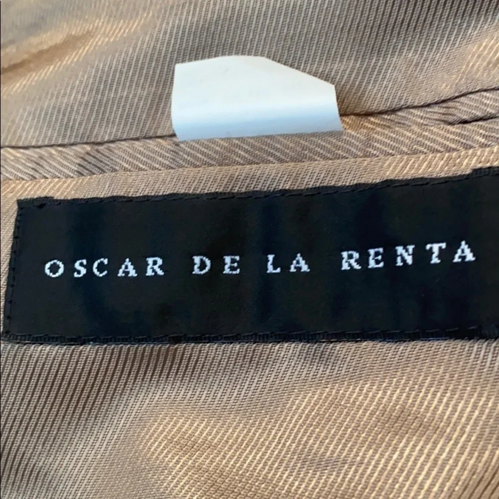 Oscar De La Renta wool suit jacket